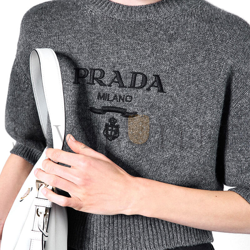 Pra*a wool and cashmere crew-neck sweater p24z1u